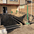 achter uitbreiding complete woningrenovatie  werk Volendam