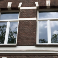 Nieuwe intrek kozijnen  val-kiep systeem geplaatst  werk Amsterdam