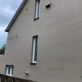 woning energie neutraal gemaakt  dit is een gevel isolatie van 20cm gestuct  werk Hilversum